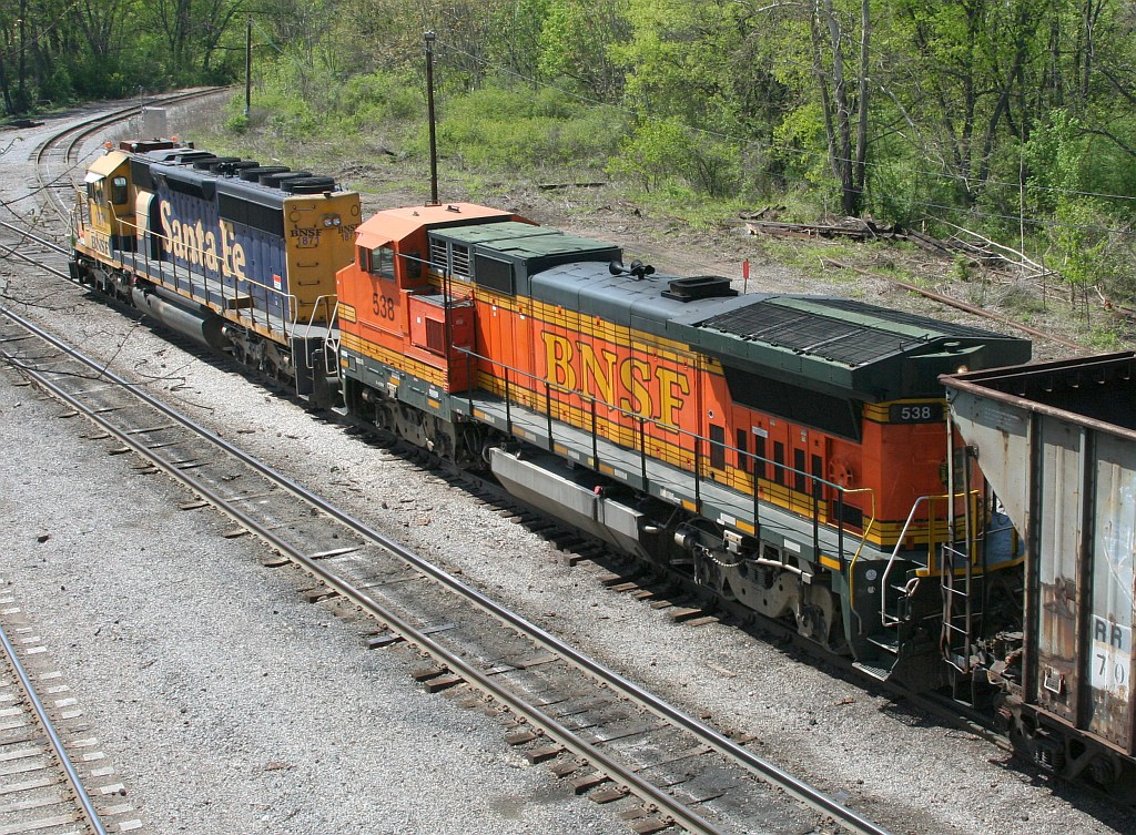 BNSF yard job working on the west end